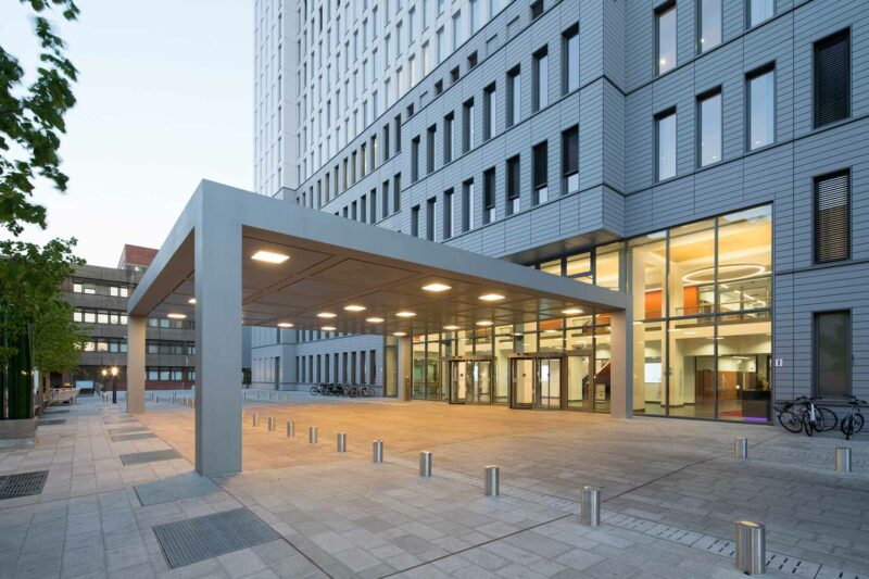 Charité University Hospital exteriors