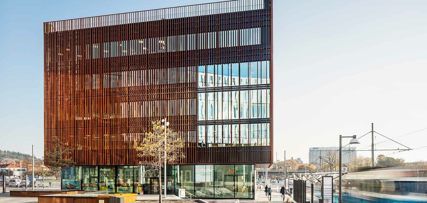 The building Resecentrum in Gamlestaden in Gothenburg - Sweden