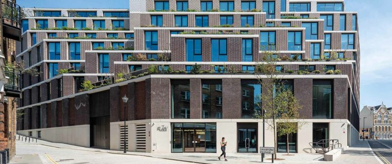 The Ray Farringdon building - a landmark in London