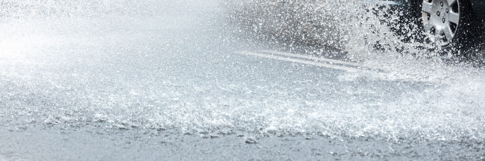 lots of water in the streets