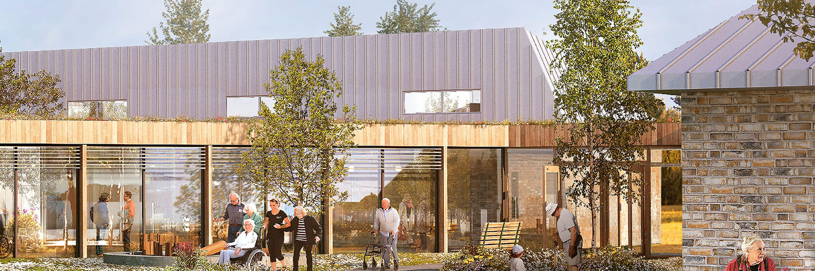 Grønt område ved Gauerslund Fællesinstitution