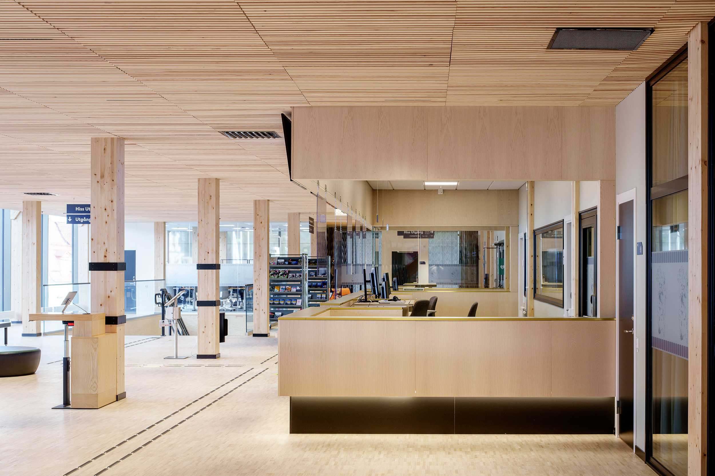 vaxjo stationhouse interiors