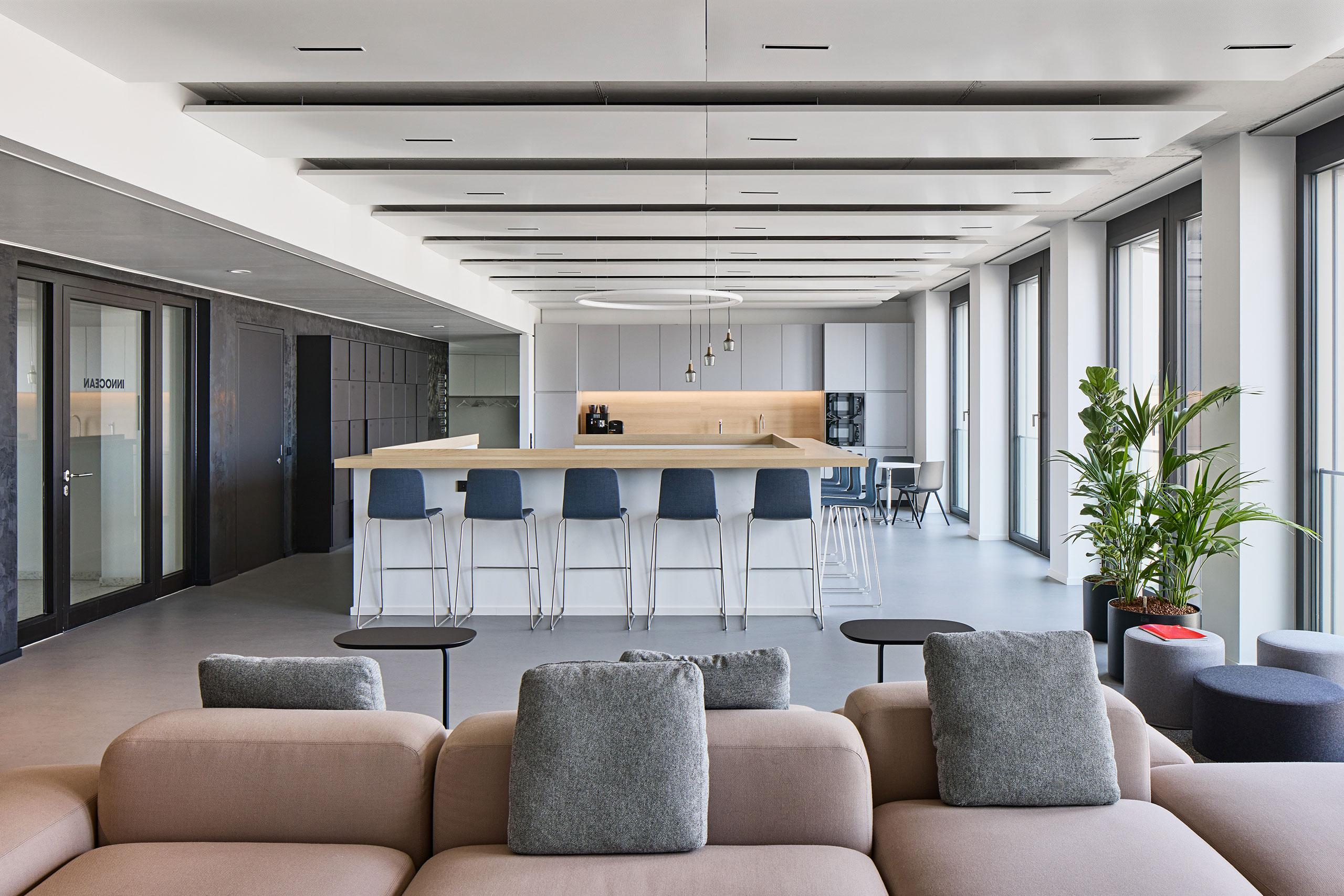 Interiors at an office