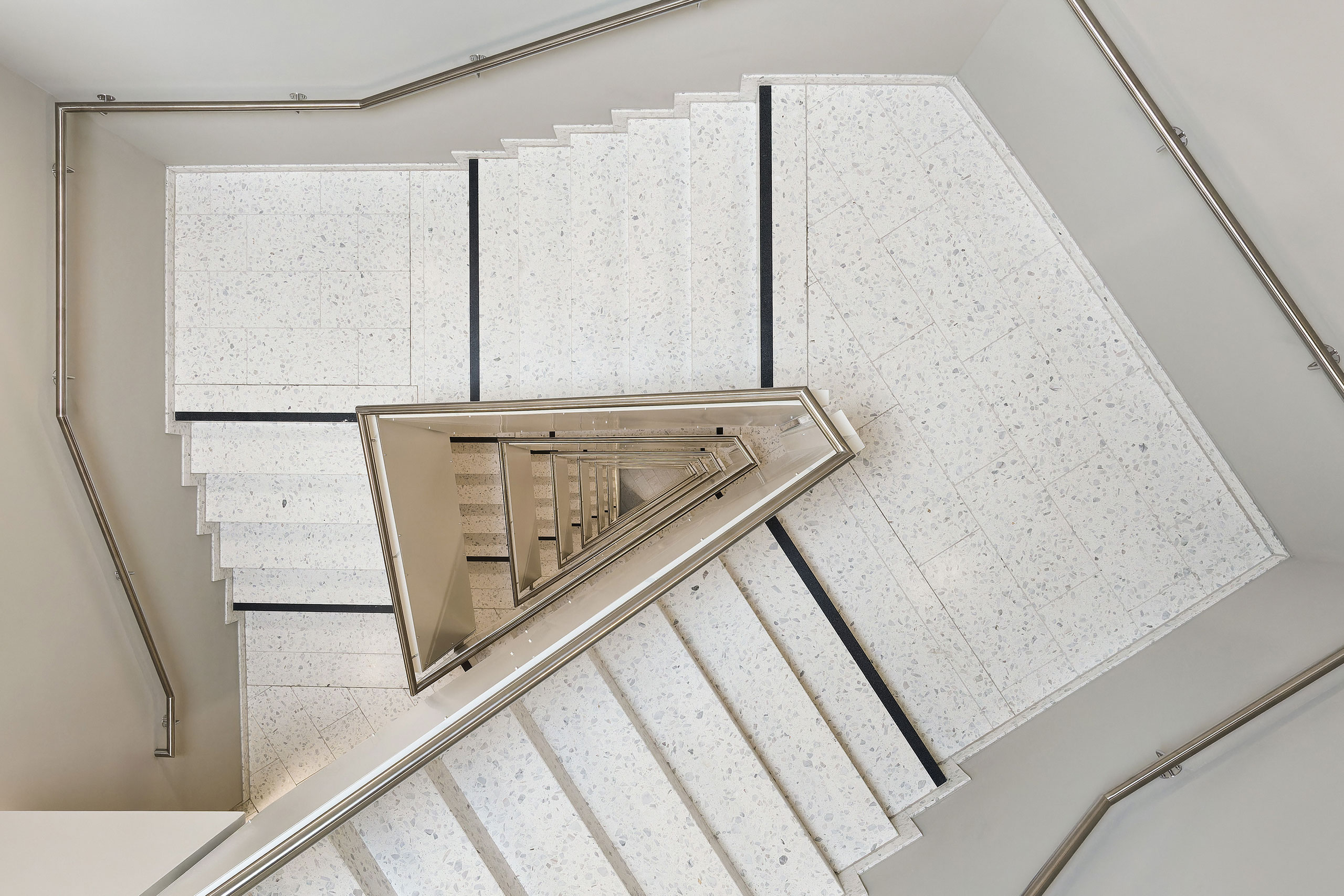 Stairs in the office building
