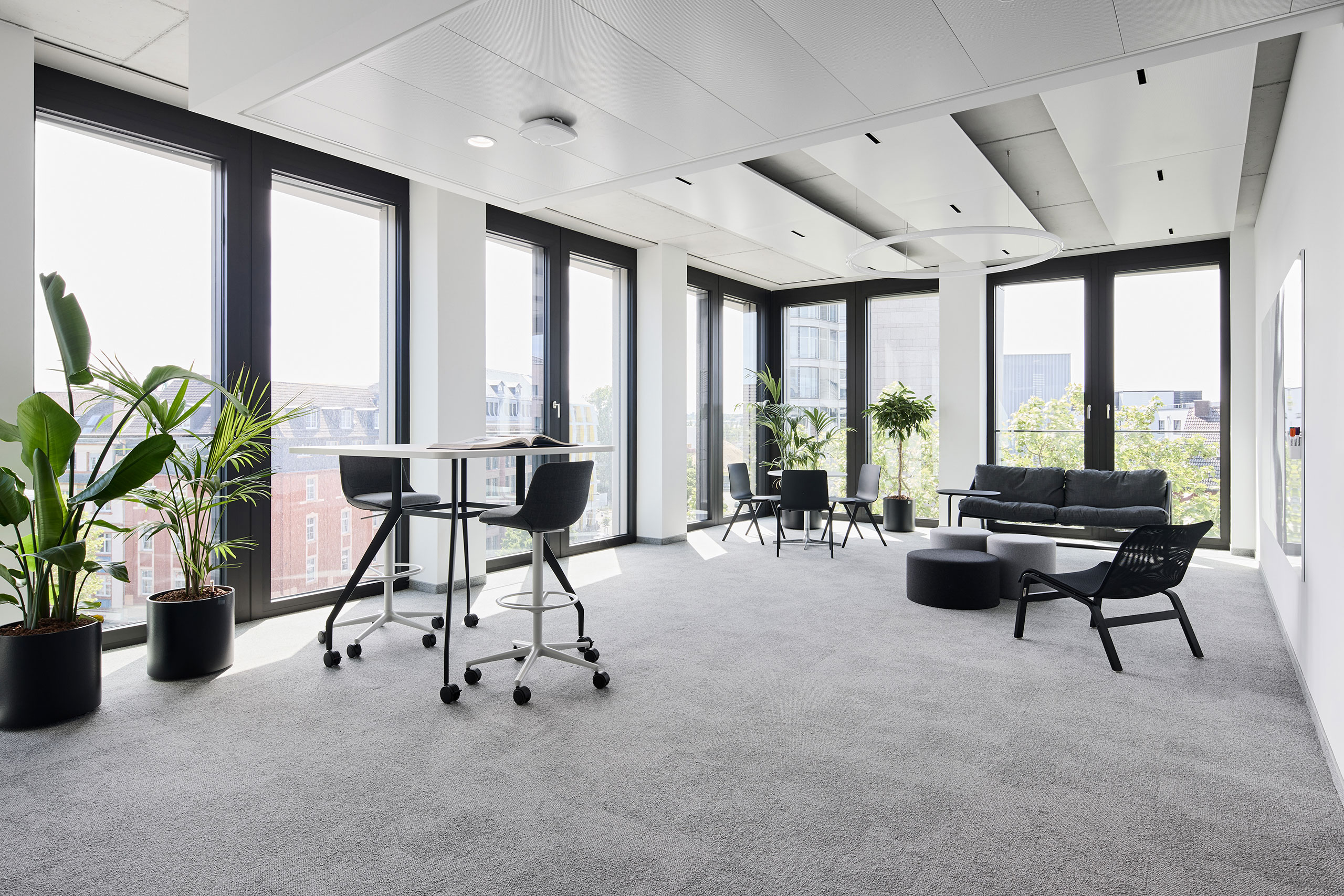 Interiors at an office