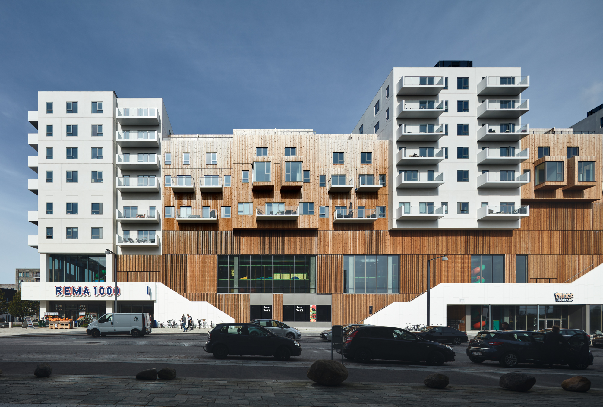Himmelbyen, a new housing area in Copenhagen Denmark