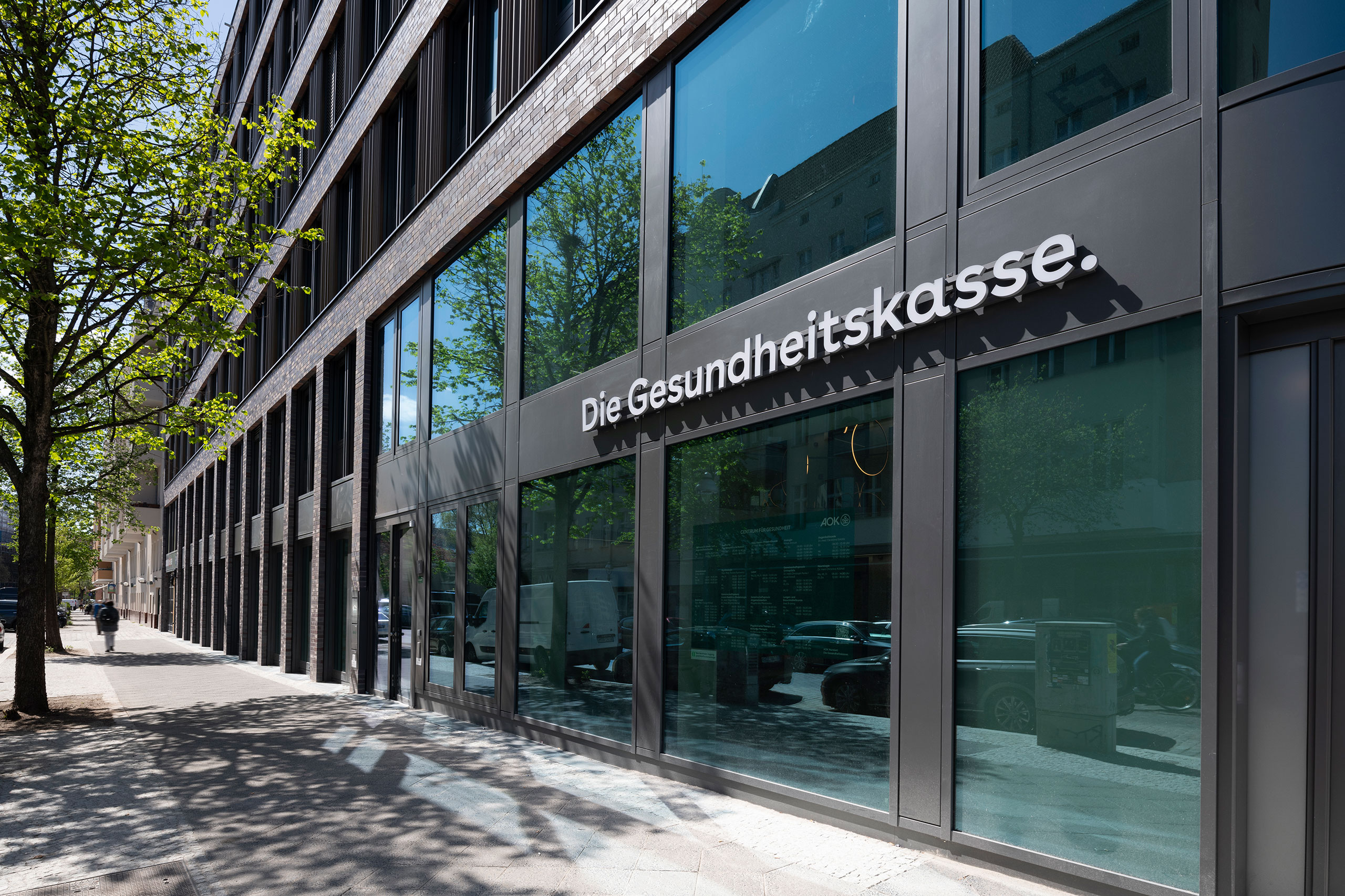Street view building AOK Berlin