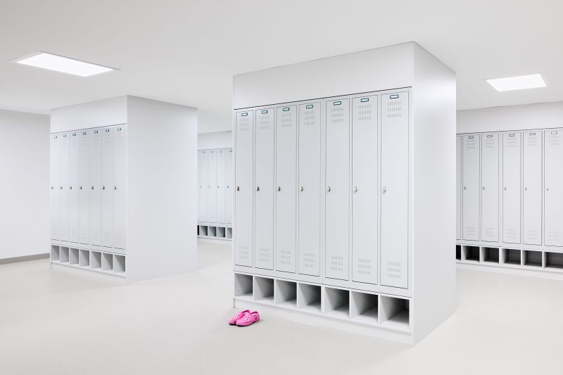 Locker room