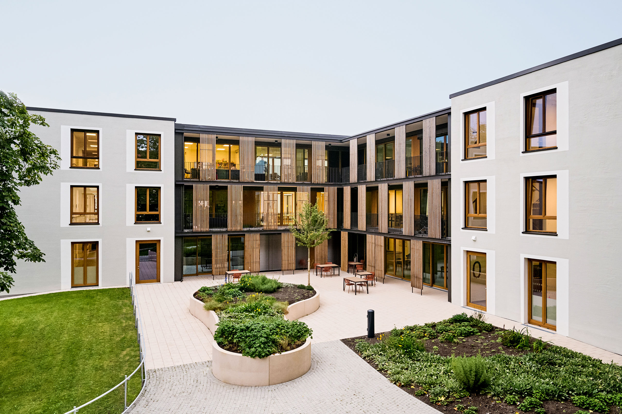 Facades of a caring home