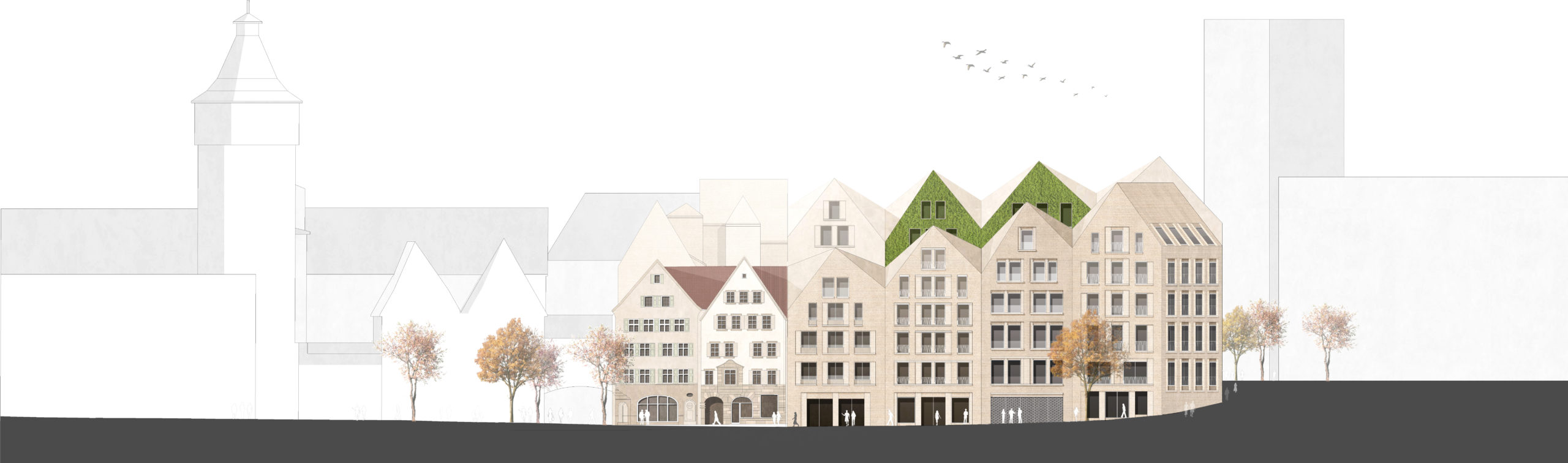 Eberhard Street urban environment visualisation