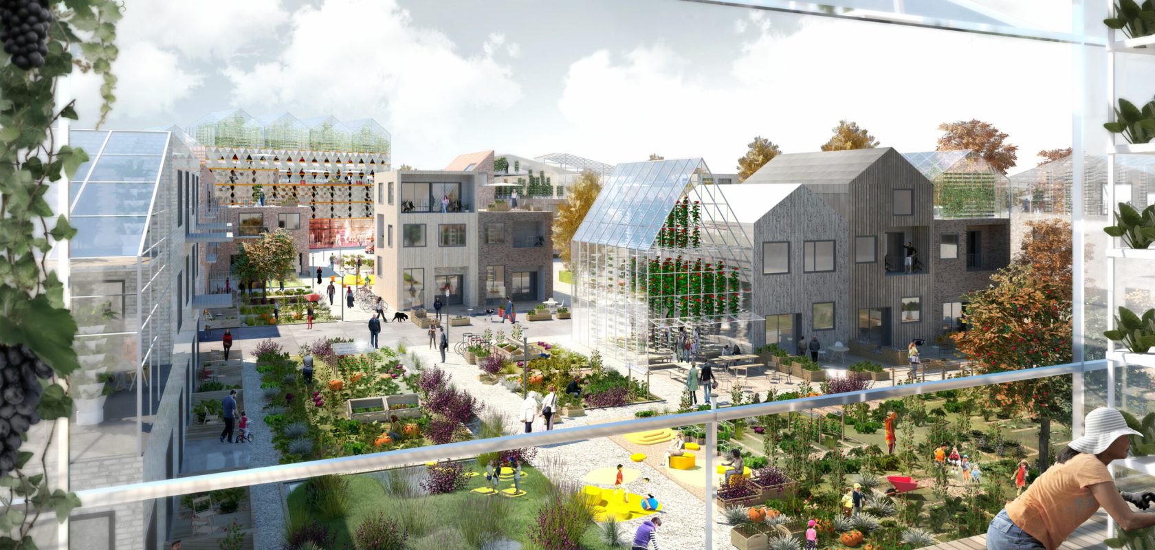 Visualisation of a new neighbourhood