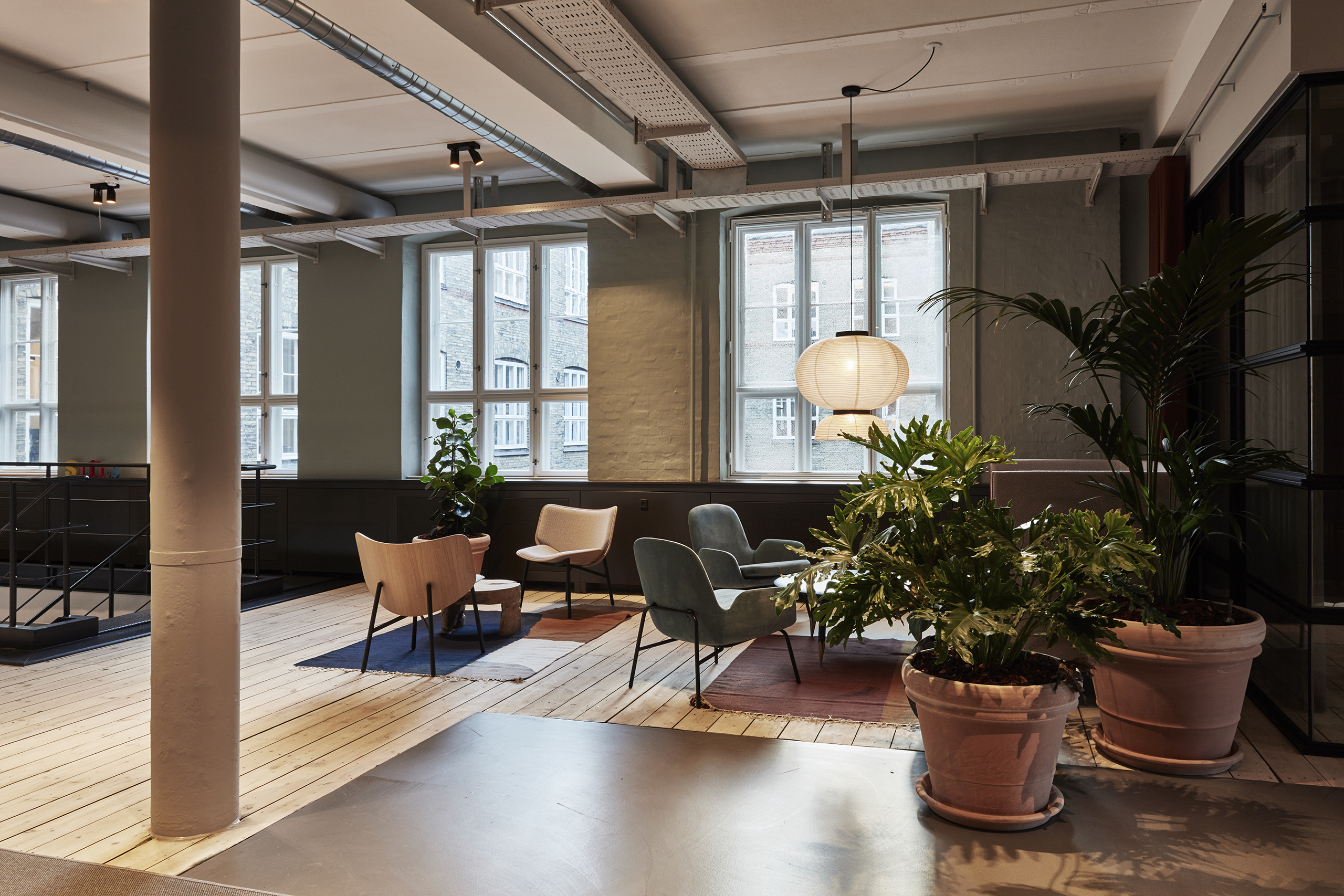 Social area in an office