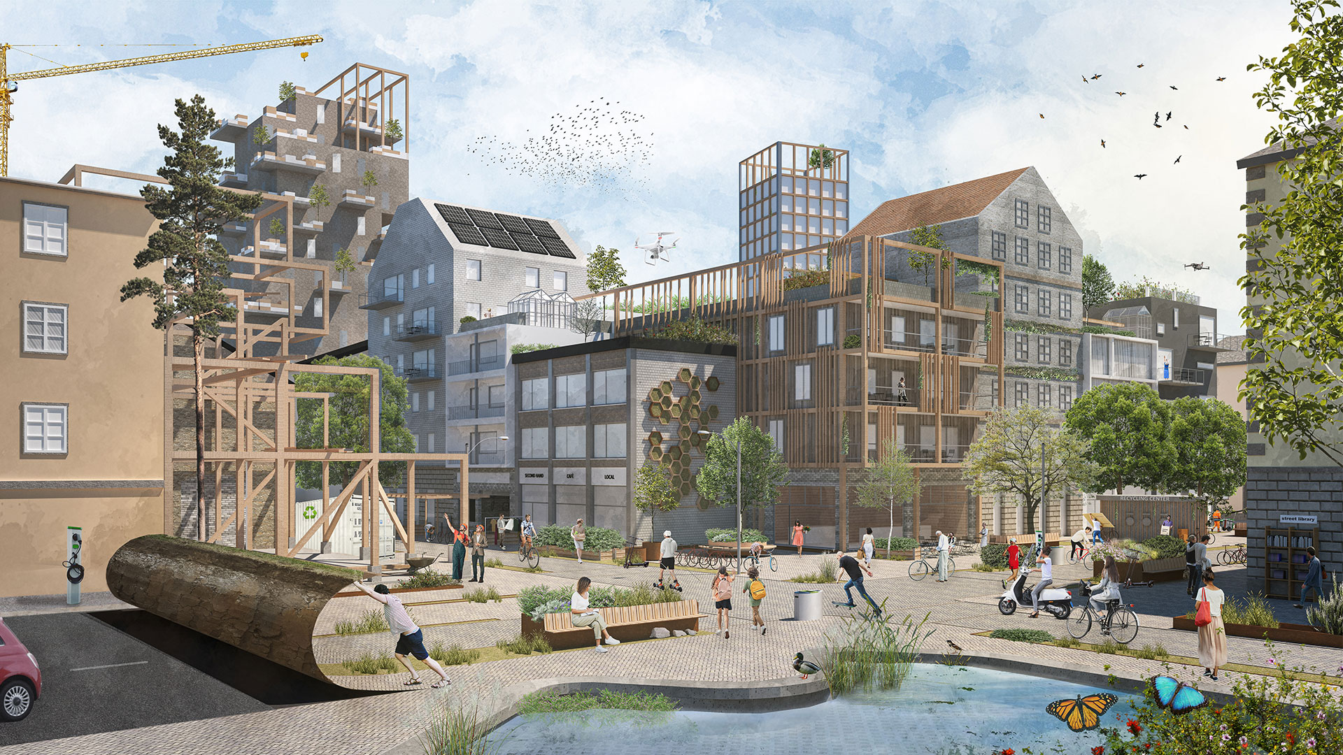 Circular transitions in urban areas