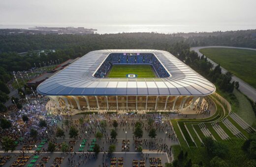 Aarhus Stadion fra luften